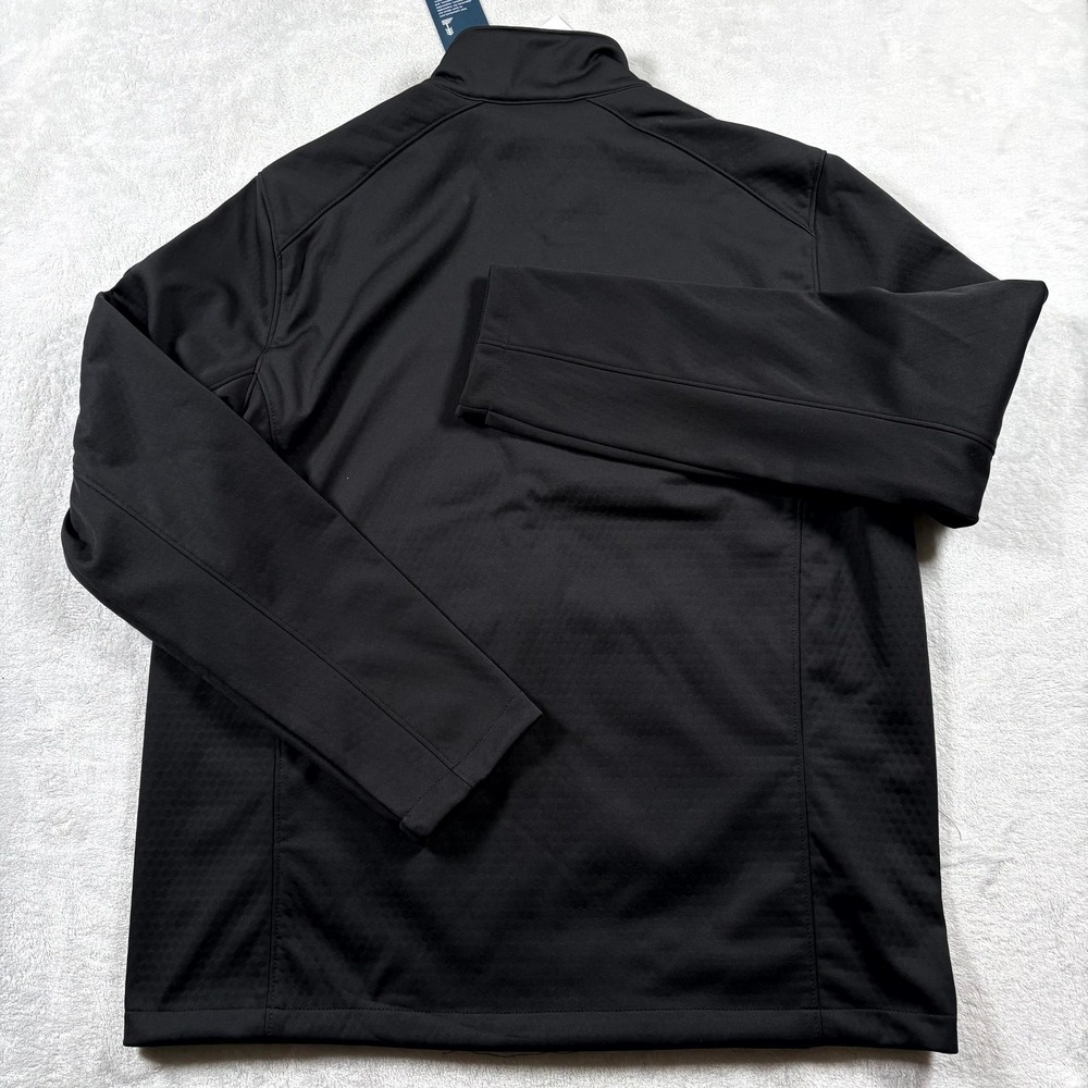 Cutter & Buck Evoke Softshell Full Zip‎ Jacket Mens L Black Cleveland Cavaliers - Picture 9 of 9